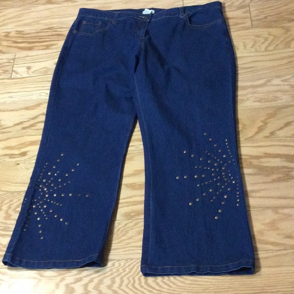 Glee Denim - 24W Glee sunburst blue jeans